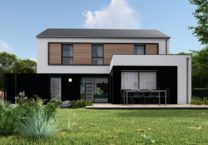 Maison+Terrain de 6 pièces avec 4 chambres à La-Forest-Landerneau 29800 – 343498 € - PG-24-08-20-11