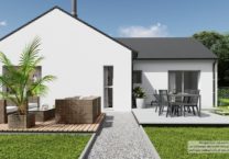 Maison+Terrain de 4 pièces avec 3 chambres à Pencran 29800 – 249000 € - FGUE-24-08-07-115