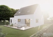 Maison+Terrain de 4 pièces avec 3 chambres à Pencran 29800 – 273800 € - FGUE-24-08-07-95