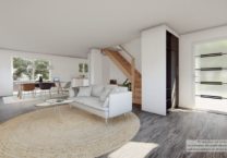 Maison+Terrain de 4 pièces avec 3 chambres à Pencran 29800 – 273800 € - FGUE-24-08-07-95