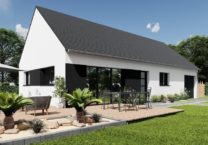 Maison+Terrain de 5 pièces avec 3 chambres à La-Forest-Landerneau 29800 – 228000 € - JPD-24-09-24-24