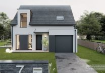 Maison+Terrain de 5 pièces avec 3 chambres à La-Forest-Landerneau 29800 – 264000 € - JPD-24-09-24-17