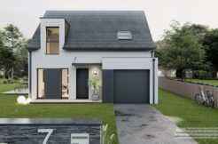 Maison+Terrain de 5 pièces avec 3 chambres à La-Forest-Landerneau 29800 – 264000 € - JPD-24-09-24-17