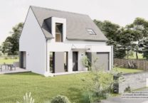 Maison+Terrain de 5 pièces avec 3 chambres à La-Forest-Landerneau 29800 – 276000 € - JPD-24-09-24-27