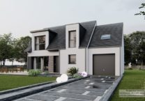 Maison+Terrain de 5 pièces avec 4 chambres à Mesnil-Roc’h 35720 – 279000 € - HHE-24-08-21-125