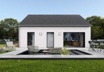 Maison+Terrain de 4 pièces avec 3 chambres à Boisgervilly  – 170500 € - EPLA-24-09-05-36