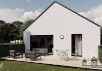 Maison+Terrain de 3 pièces avec 2 chambres à Boisgervilly  – 168900 € - EPLA-24-09-05-35