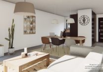 Maison+Terrain de 3 pièces avec 2 chambres à Boisgervilly  – 168900 € - EPLA-24-09-05-35