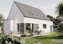 Maison+Terrain de 5 pièces avec 3 chambres à La-Forest-Landerneau 29800 – 263000 € - JPD-24-09-24-21