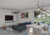 Maison+Terrain de 3 pièces avec 2 chambres à La-Forest-Landerneau 29800 – 214000 € - JPD-24-09-24-20