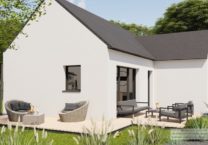 Maison+Terrain de 3 pièces avec 2 chambres à Saint-Philibert 56470 – 331500 € - ADEB-24-09-04-27