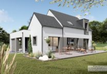 Maison+Terrain de 5 pièces avec 3 chambres à Pluneret 56400 – 367000 € - RJ-24-08-27-16