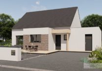 Maison+Terrain de 5 pièces avec 3 chambres à La-Forest-Landerneau 29800 – 295000 € - SCO-24-09-16-14