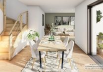 Maison+Terrain de 4 pièces avec 3 chambres à Breal-sous-Montfort 35310 – 284000 € - ADEV-24-09-17-57