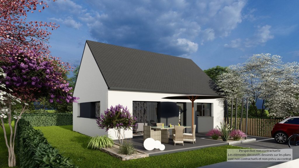 Maison+Terrain de 3 pièces avec 2 chambres à Saint-Evarzec 29170 – 242000 € - YDEM-24-08-28-7