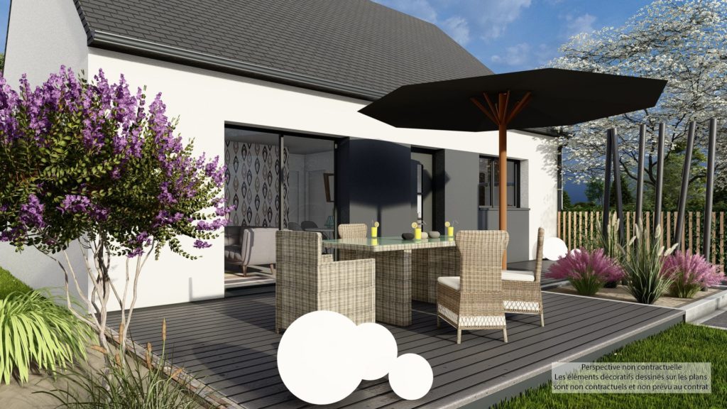 Maison+Terrain de 3 pièces avec 2 chambres à Pont-Aven 29930 – 220100 € - YDEM-24-09-02-1