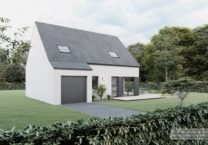 Maison+Terrain de 5 pièces avec 4 chambres à Pontivy 56300 – 285000 € - UTAN-24-06-26-49