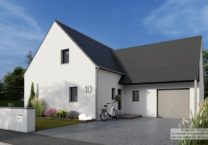 Maison+Terrain de 5 pièces avec 4 chambres à Guerande 44350 – 356000 € - SPED-24-09-05-19