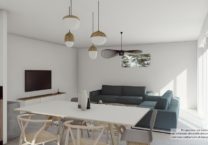 Maison+Terrain de 3 pièces avec 2 chambres à Cleguer  – 265000 € - UTAN-24-06-26-11