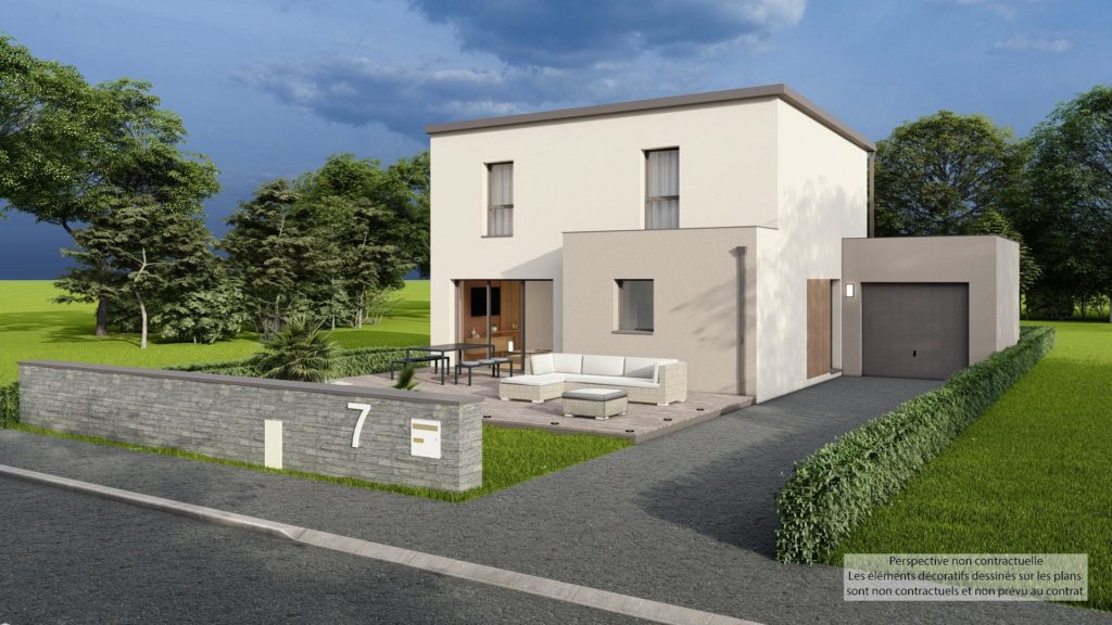 Maison+Terrain de 5 pièces avec 4 chambres à Romille 35850 – 283000 € - HHE-24-08-21-58