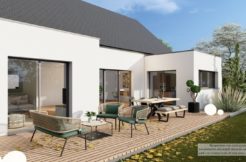 Maison+Terrain de 4 pièces avec 3 chambres à Damgan 56750 – 380000 € - SPED-24-08-30-23