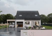 Maison+Terrain de 6 pièces avec 4 chambres à Pontivy 56300 – 208987 € - APOU-24-09-06-91