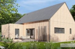 Maison+Terrain de 3 pièces avec 2 chambres à Saint-Sauveur-des-Landes 35133 – 290520 € - FCHA-24-08-25-2